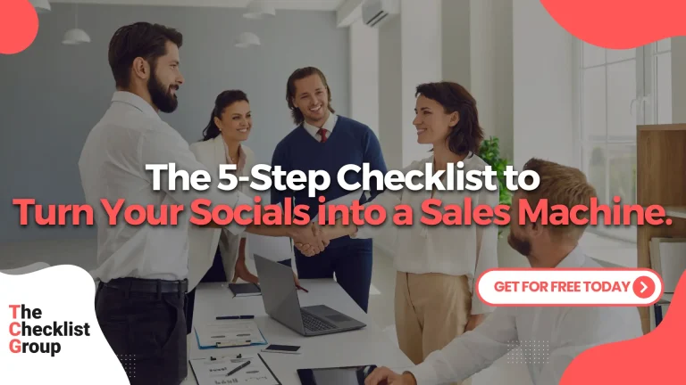 The 5-Step Checklist to Turn Your Socials into a Sales Machine