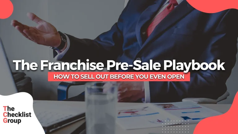 The Franchise Pre-Sale Playbook : How to Sell Out Before You Even Open